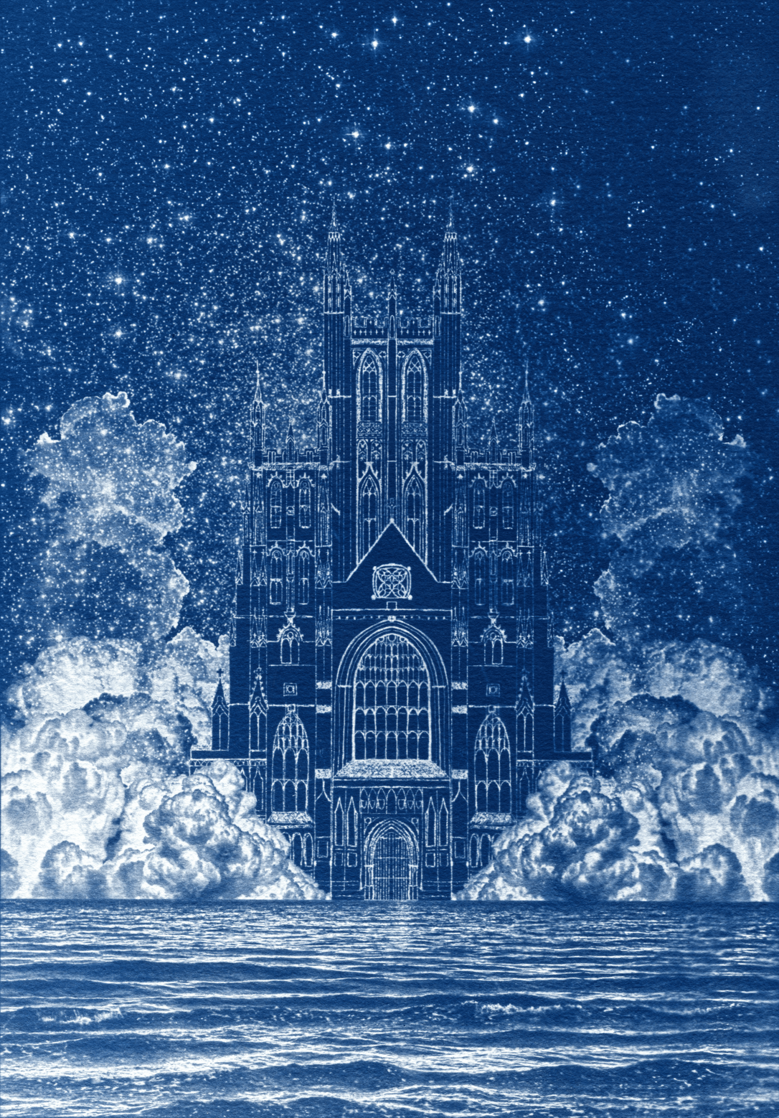 Canterbury Cathedral-on-Sea, Paper, Without Frame